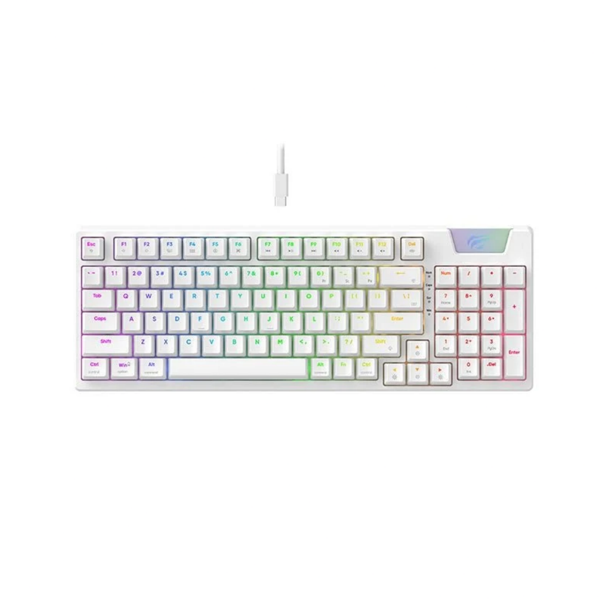 Teclado Mecánico Gaming Havit KB885L RGB USB
