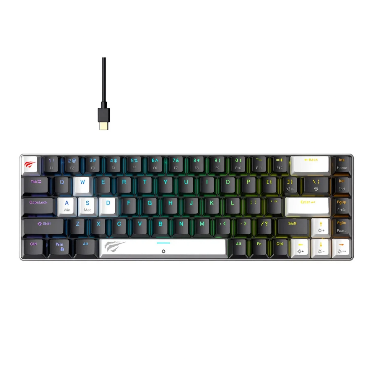 Teclado Mecánico Gaming Havit KB906L RGB USB