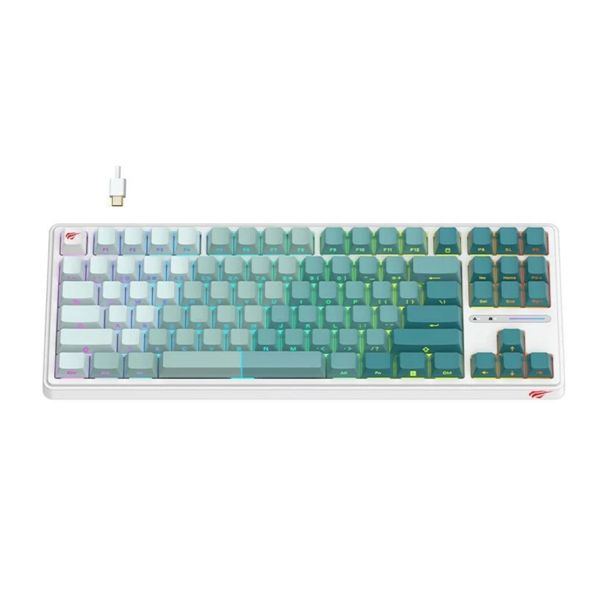 Teclado Mecánico Gaming Havit KB901L RGB USB