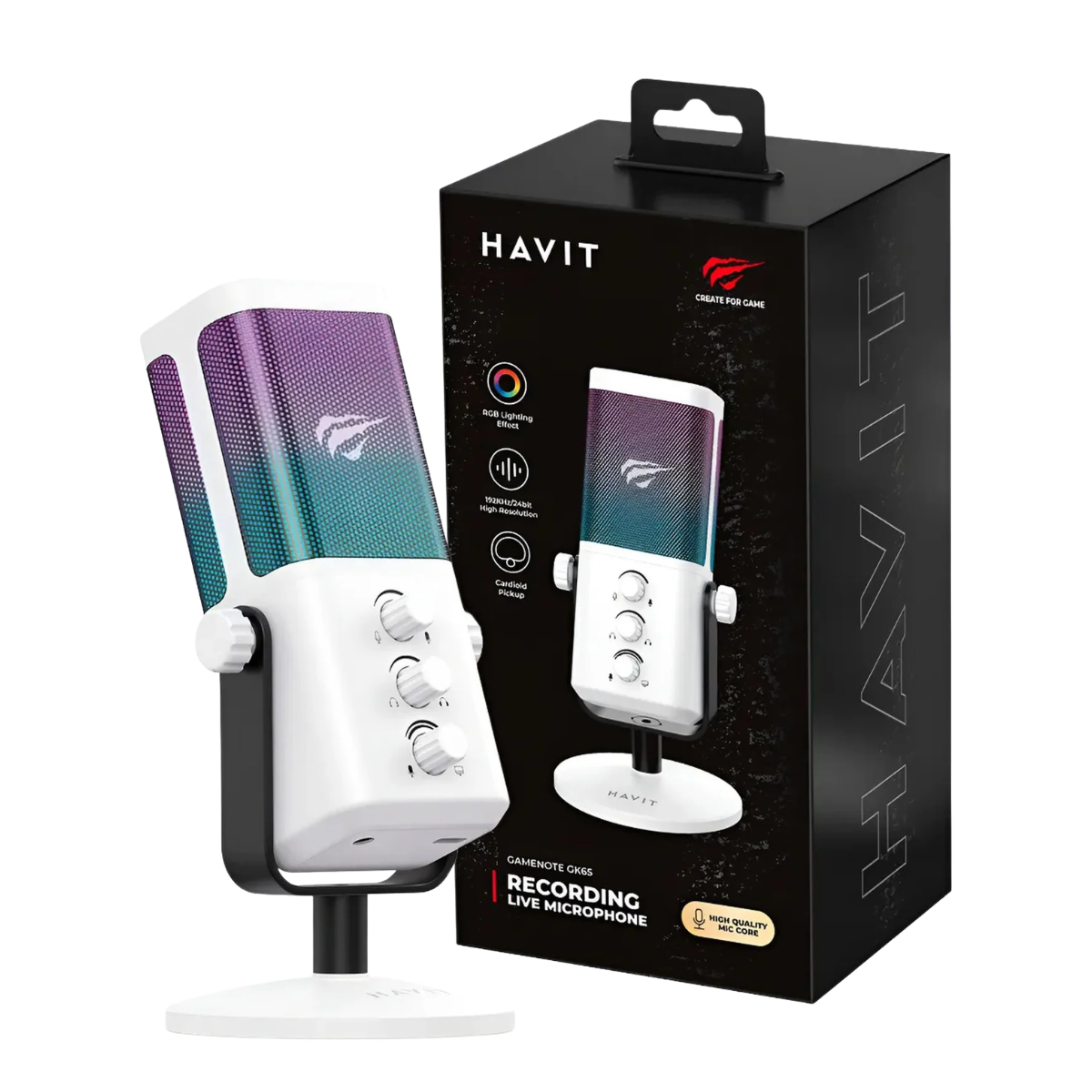 Micrófono Gaming Havit GK65 USB - Imagen 3