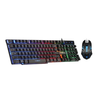 Combo Gaming Argom ARG-KB-2051BK Teclado y Mouse